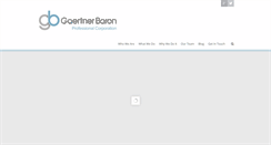 Desktop Screenshot of gaertnerbaron.com